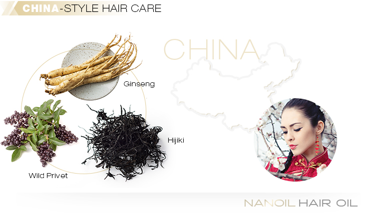 Asian-Style Hair Care - China