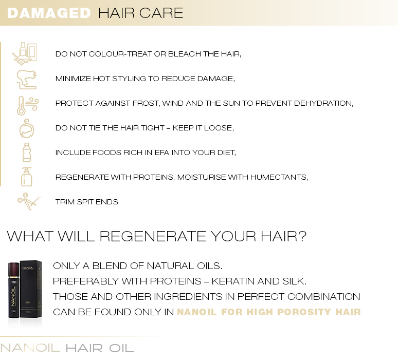 Damaged Hair Care