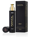 Nanoil hair oil for medium porosity